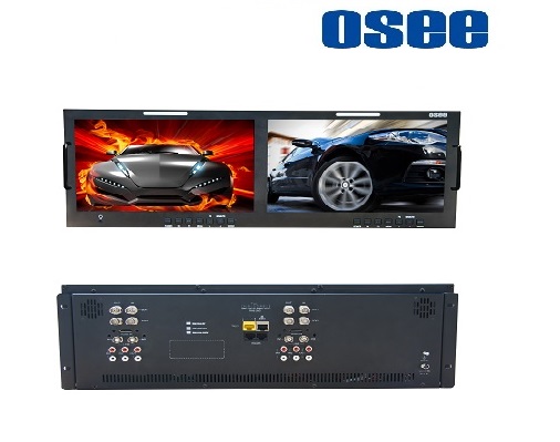 OSEE RMS1024 - 10.1”, 2-screen, 4RU high full HD LCD monitor