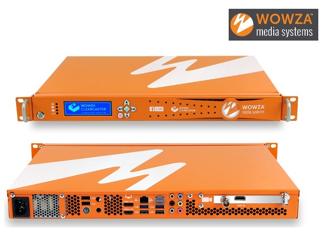  Wowza ClearCaster - Encoder & Facebook Live streaming HD 4K SDI HDMI Inputs